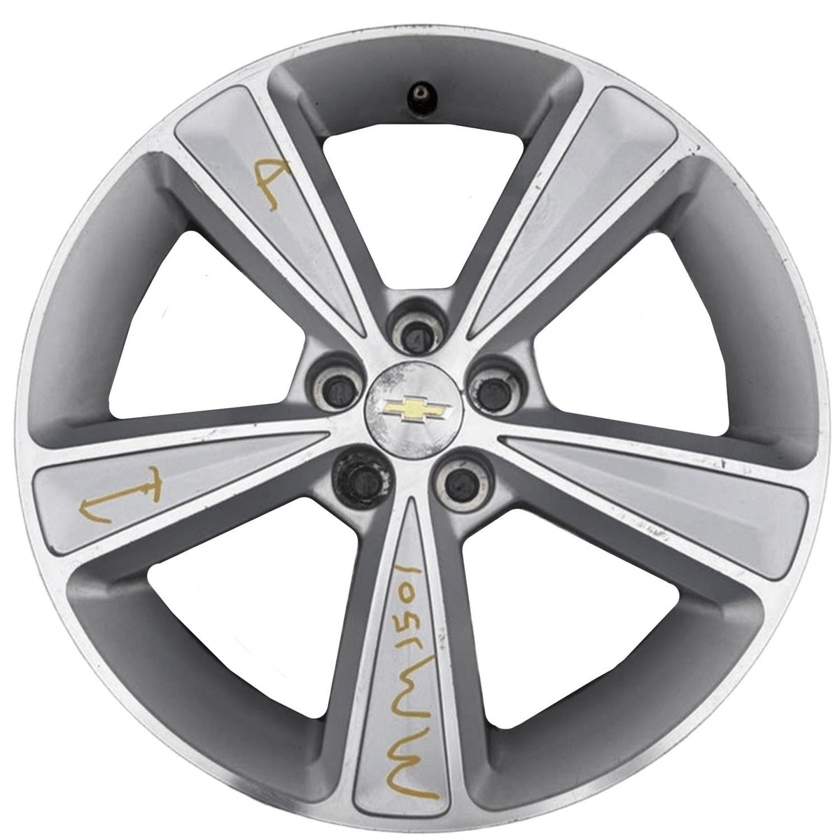 17x7 5-Spoke Wheel Rim opt RBU Fits 2012-2016 Chevrolet Cruze 2LT Auto 1.4L