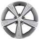 17x7 5-Spoke Wheel Rim opt RBU Fits 2012-2016 Chevrolet Cruze 2LT Auto 1.4L