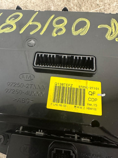 Black Automatic Temperature Control Fits 2011-2013 KIA Optima 2.4L