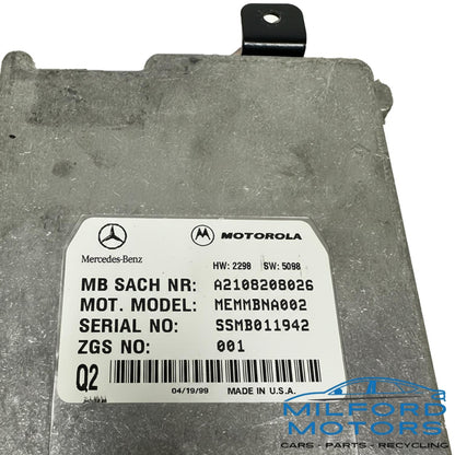 Communication Control Module Fits 00-2001 Mercedes-Benz S-Class 5.0L 2108208026