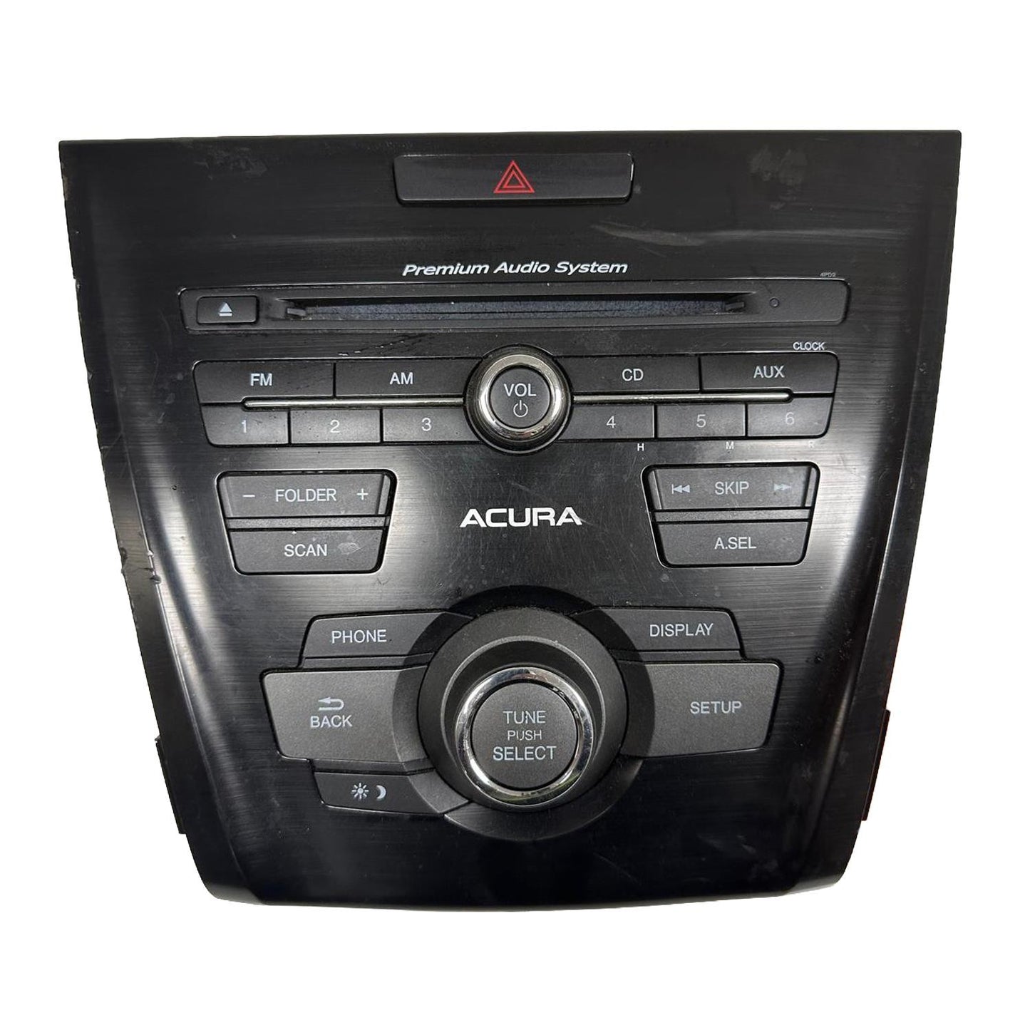 Radio Receiver Single Disc CD Player Fits 14-15 Acura ILX Base 2.0L 39100-TX6A21