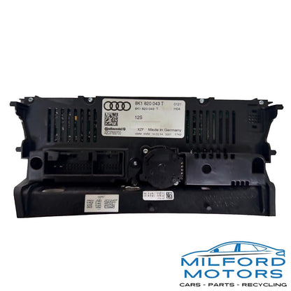 Dual Zone Heat Climate Temperature Control Fits 2013-2016 Audi A4 Sedan 2.0L