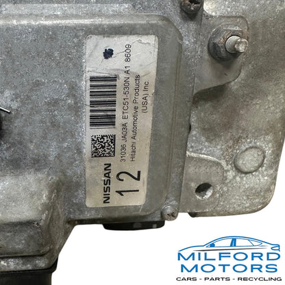 Chassis ECM Transmission By Battery Tray CVT Fits 07-2008 Nissan Altima 2.5L