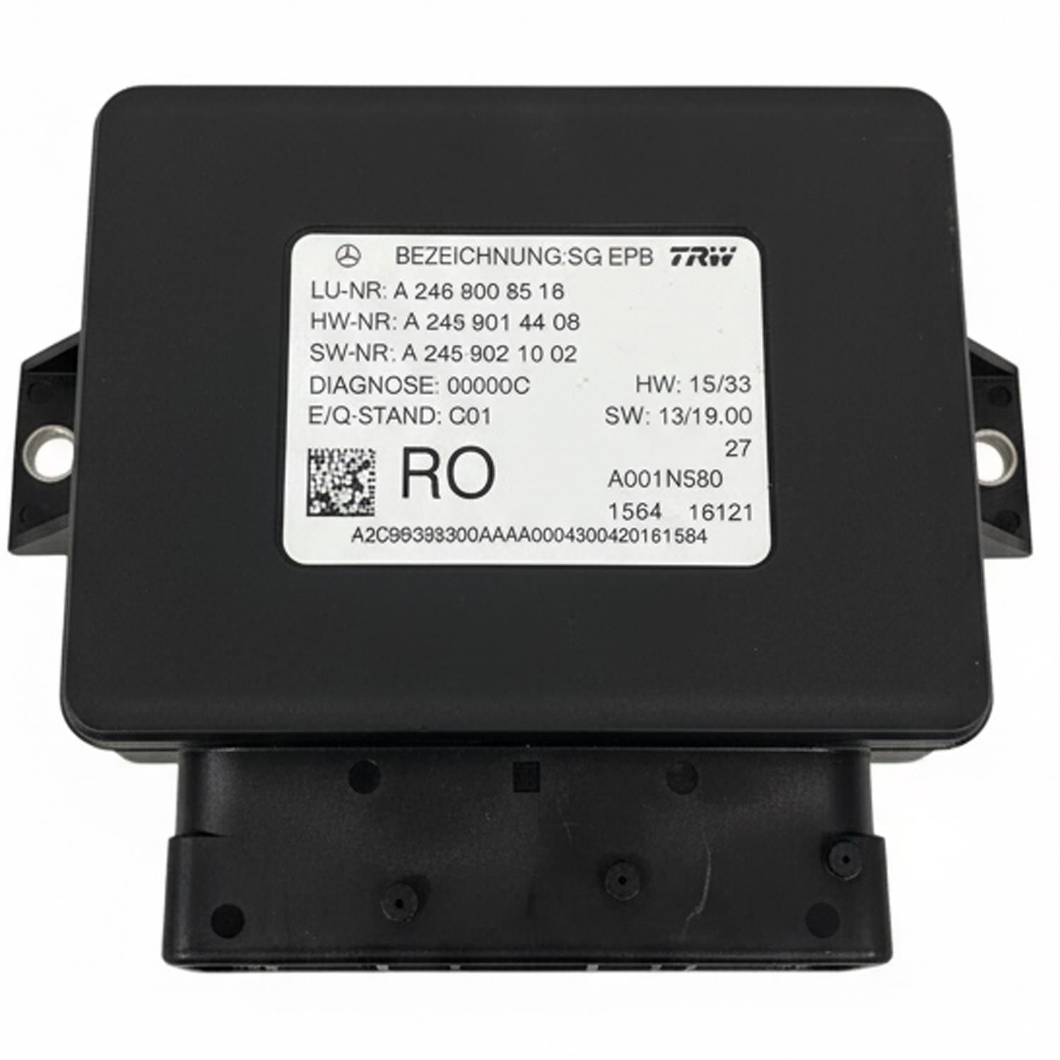 Chassis Parking Brake Control Unit Fits 16-2017 CLA-CLASS GLA-CLASS GLE-CLASS