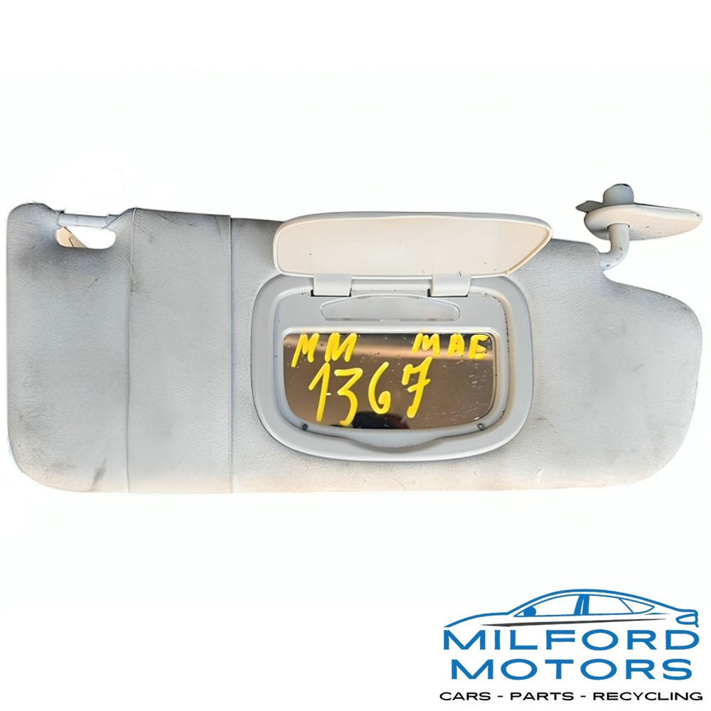 Tan Passenger Side Sun Visor Fits 2016 Maserati Ghibli 3.0L