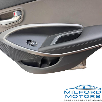 Right Rear Electric Door Panel Gray IM Fits 13-2018 Hyundai Santa Fe Sport 2.4L