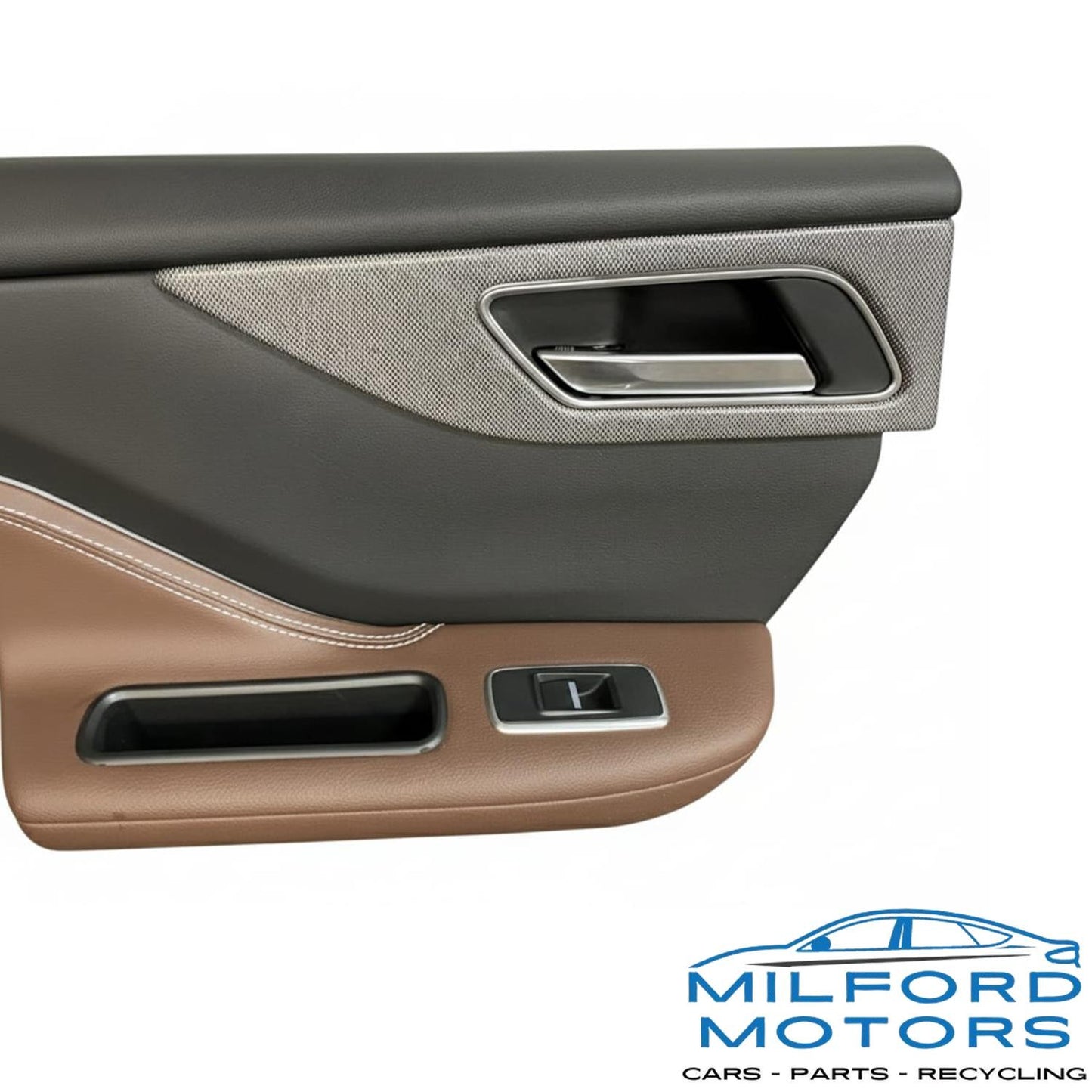 Rear Driver Side Door Panel Leather Fits 2017 Jaguar F-PACE S 3.0L