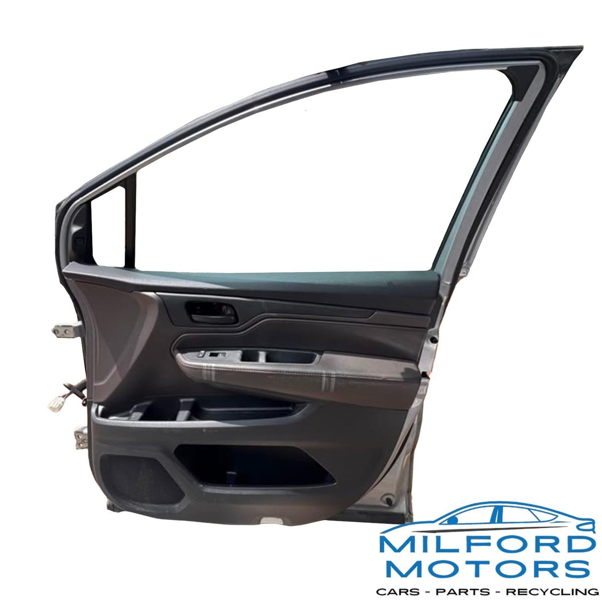Passenger Front Door Panel Assembly Silver NH830M Fits 18-25 Honda Odyssey 3.5L