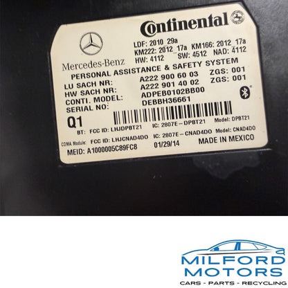Communication Emergency Module Fits 14-15 Mercedes-Benz CLA250 CLA45 2229006003