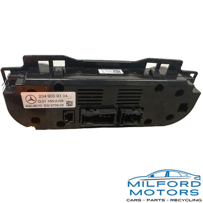 Automatic Temperature Switch Control - 2011 Mercedes-Benz C300 V6 A2049009304
