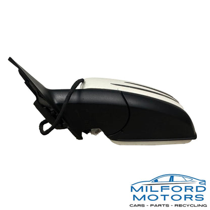 White Driver Side Mirror w/ Auto Dimming Fits 16-2019 Mercedes-Benz CLA250 CLA45