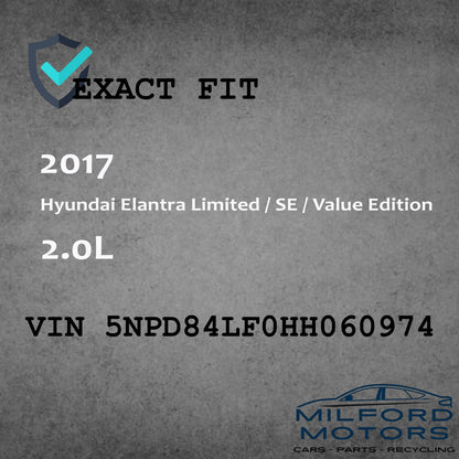 Driver Side Tail light Lamp Fits for 2017-2018 Hyundai Elantra 2.0L