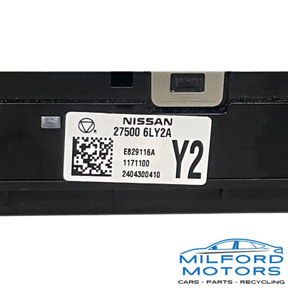 OEM Black Manual Temperature Control  Fits 24-2025 Nissan Sentra SV Sedan 2.0L