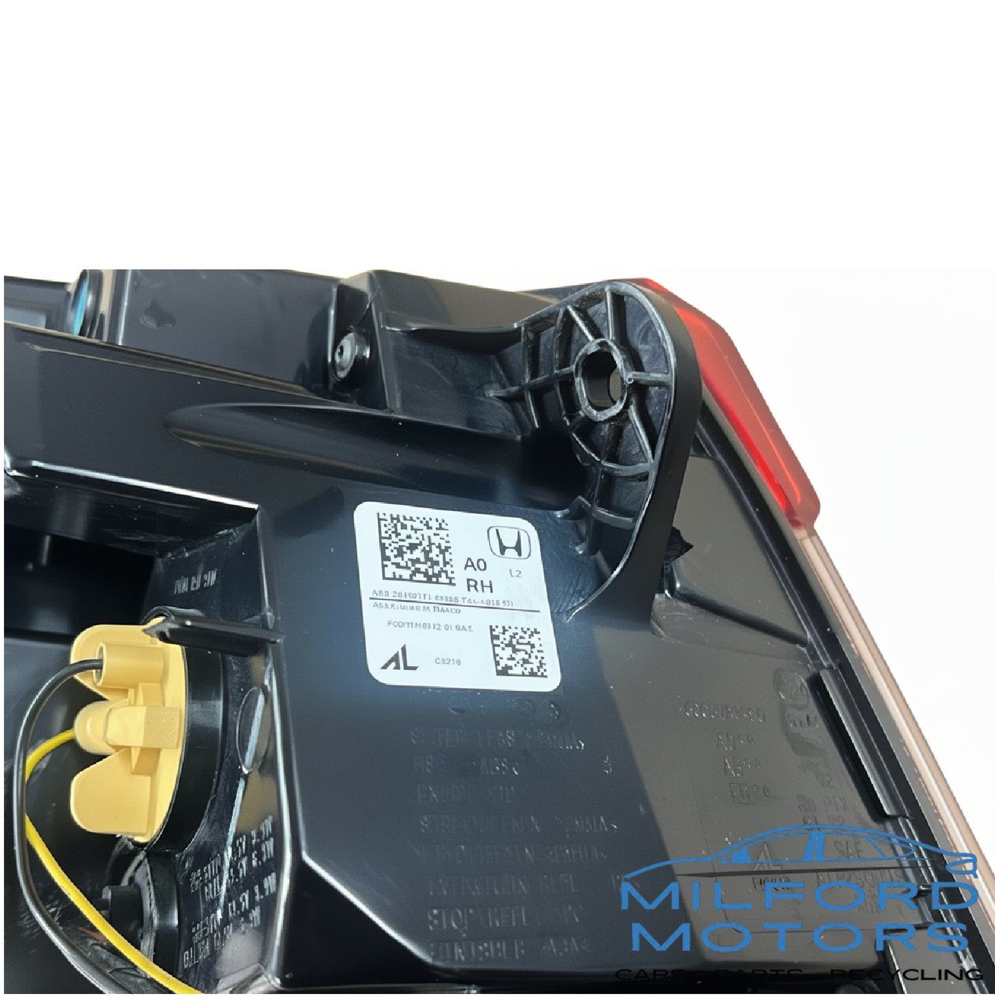 USED Passenger Side Tail Lamp  Fits 18-2022 Honda Accord LX 1.5L