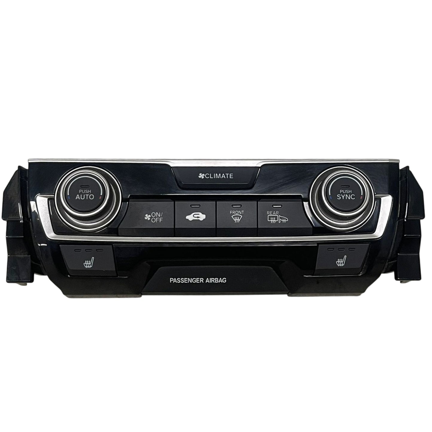 Black Automatic Temperature Control  Fits 2016-2018 Honda Civic Sedan 1.5L