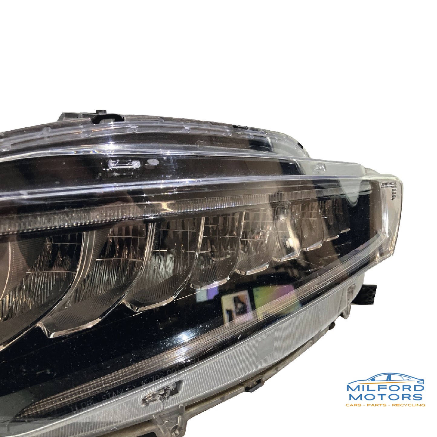 USED Driver Side Headlight LED High-Beam  Fits 18-2022 Honda Accord LX 1.5L