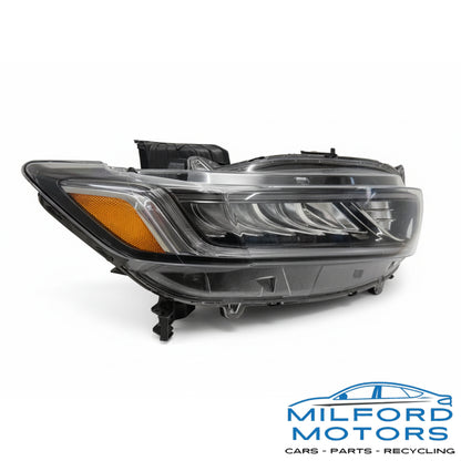 USED Passenger Side Headlight LED High-Beam  Fits 18-2022 Honda Accord LX 1.5L