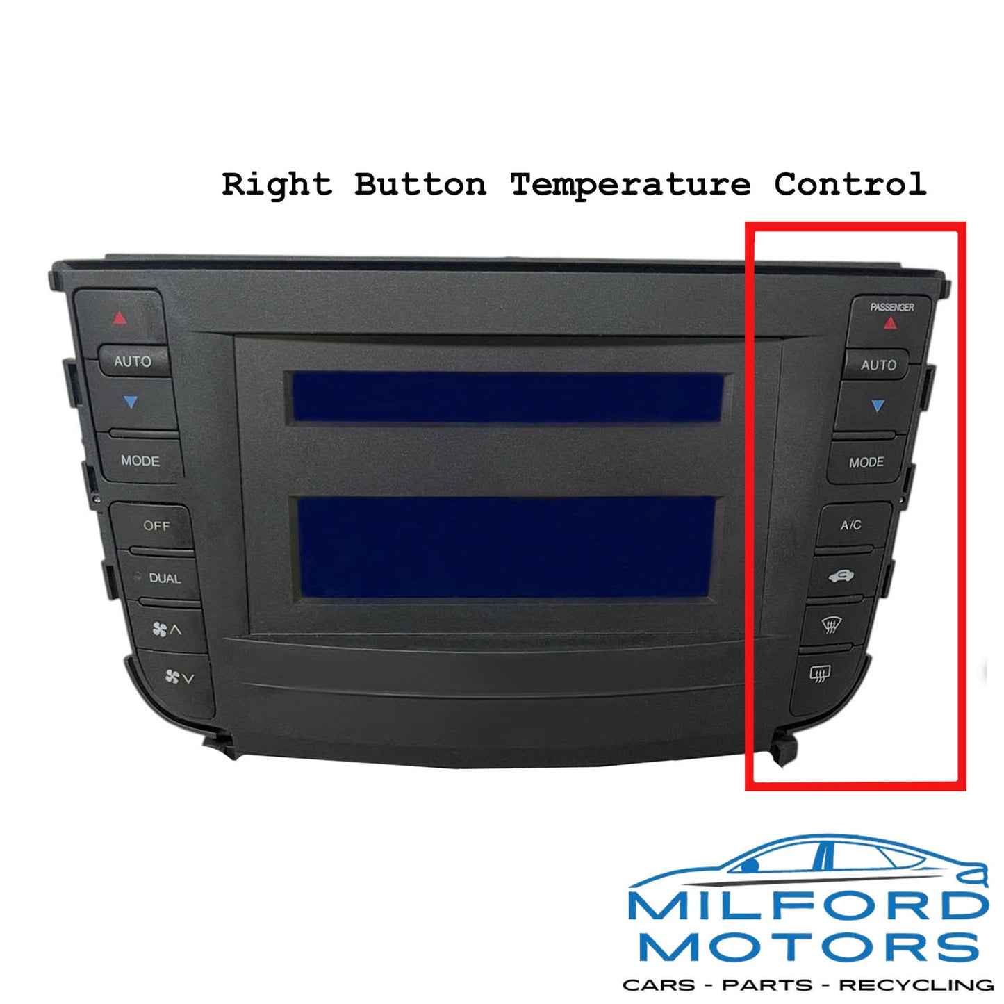 USED Passenger Side Temperature Control Fits for 2004-2008 Acura TL FWD 3.2L