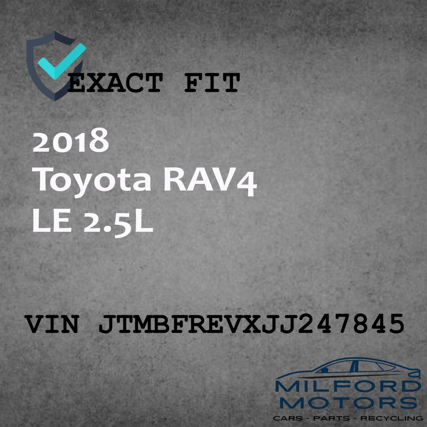 Engine ECM Electronic Control Module  Fits 2016-2018 Toyota RAV4 2.5L