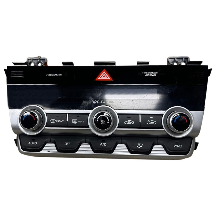 Black Automatic Temperature Control  2019-2020 Hyundai Elantra Sedan 2.0L