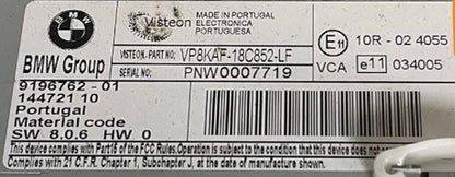 OEM Audio Equipment Radio Receiver AM/FM/CD Fits 2008-2010 BMW 528i xDrive