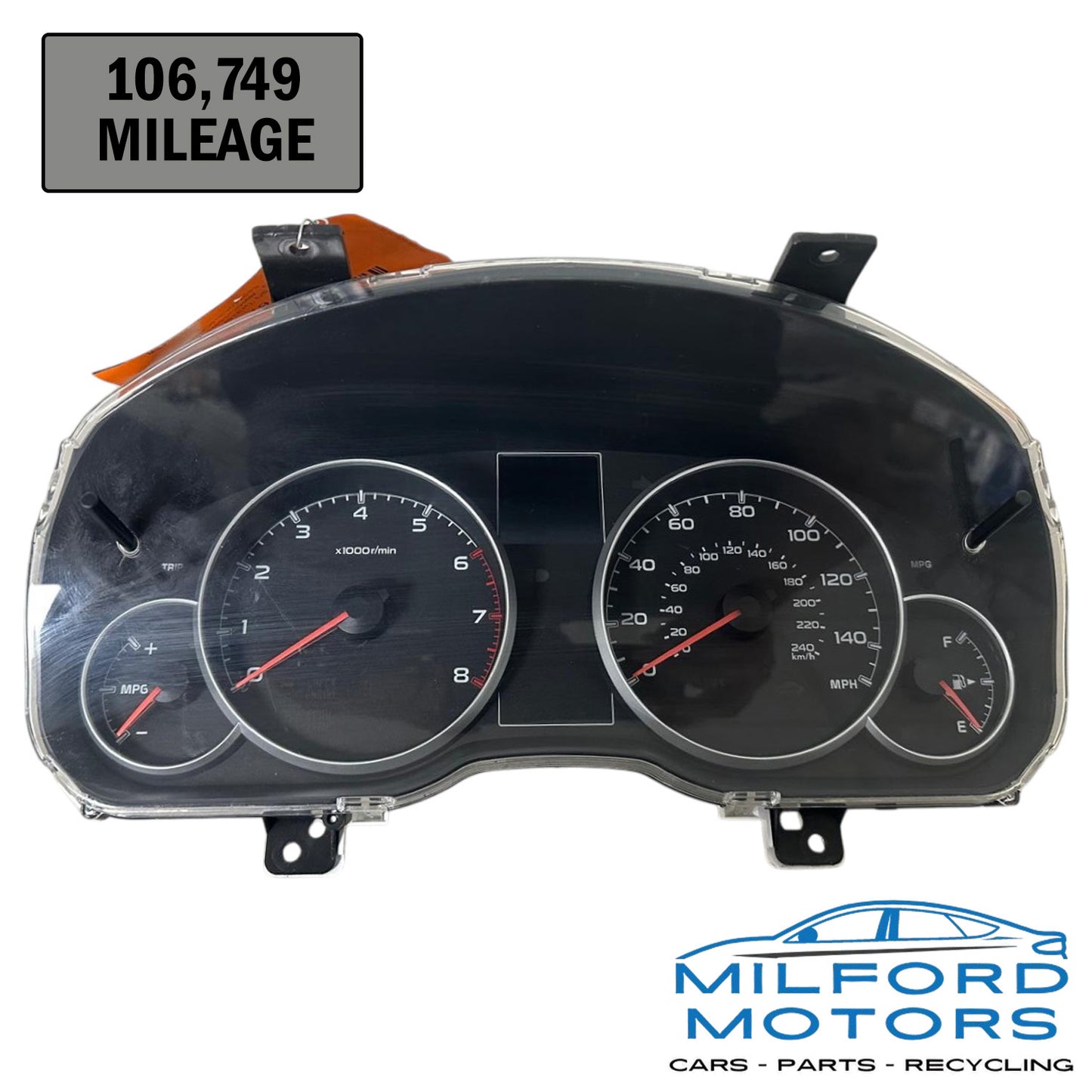 Instrument Speedometer Head/Cluster Fits 2013-2014 Subaru Legacy A.T (CVT) 2.5L
