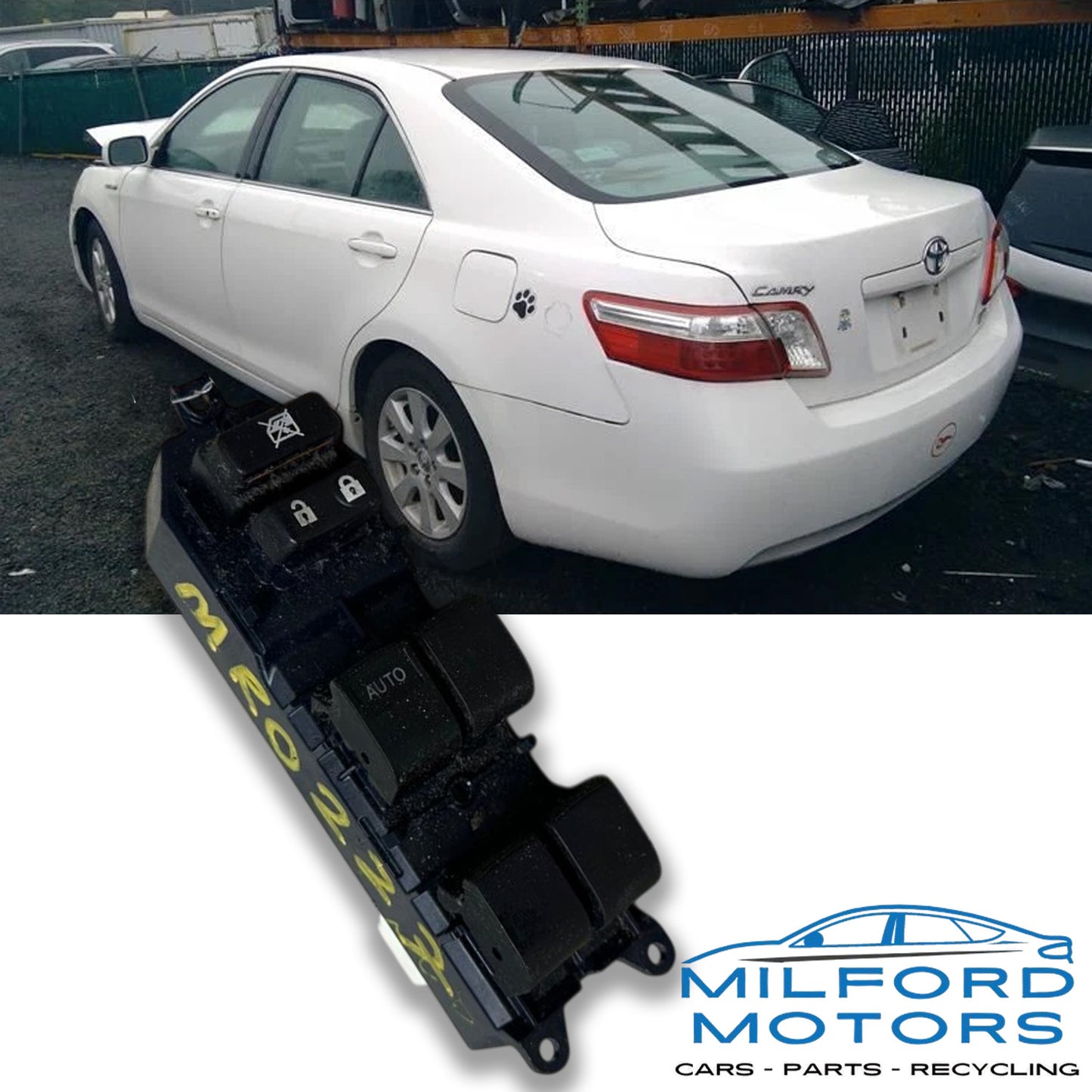 Front Door Switch Drivers Master  Fits 2007-2015 Camry Yaris Tacoma 2.4L