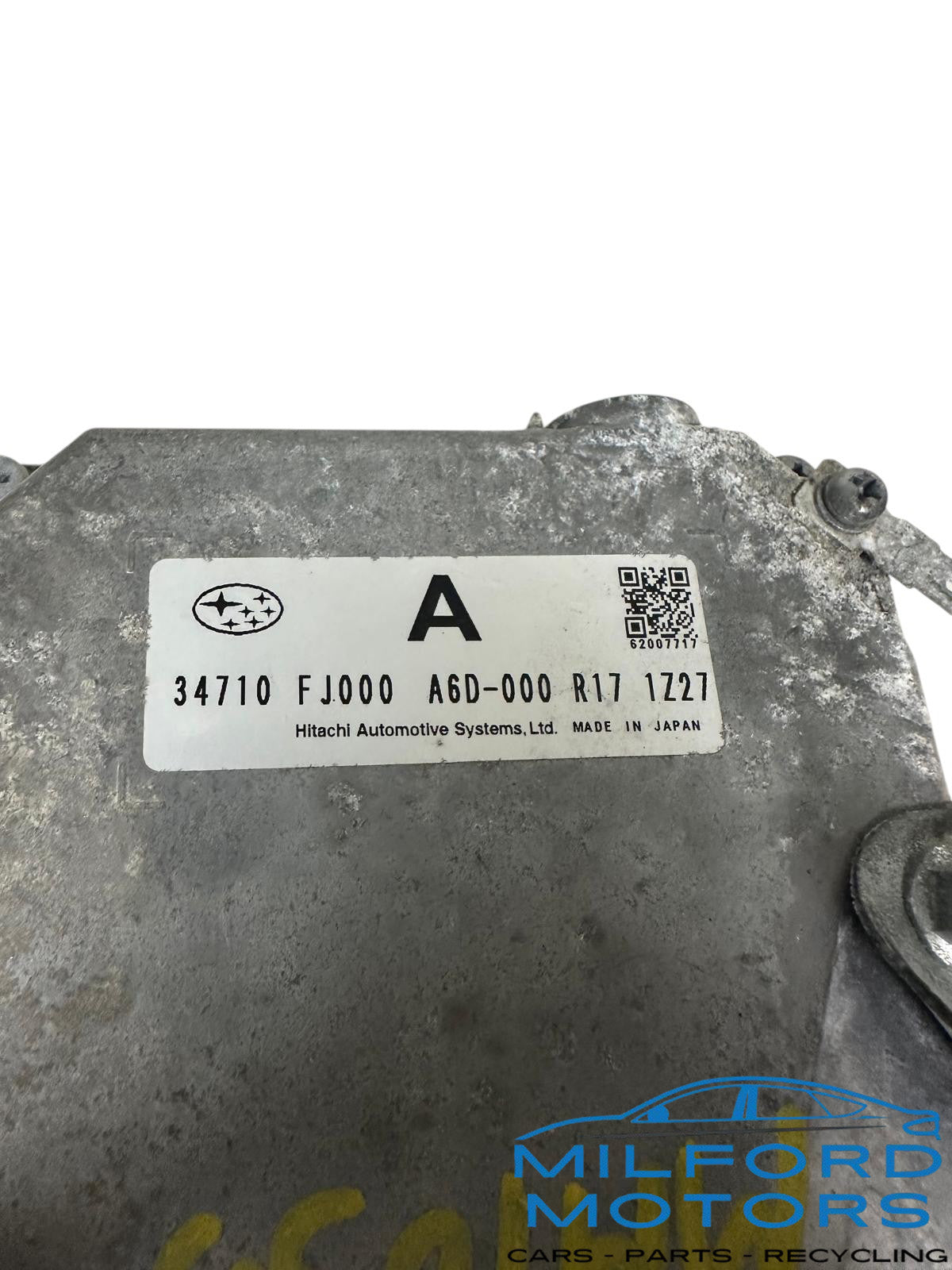 Engine Control Module Engine/Motor Fits 2012 Subaru Impreza 2.0L (A.T, CVT)