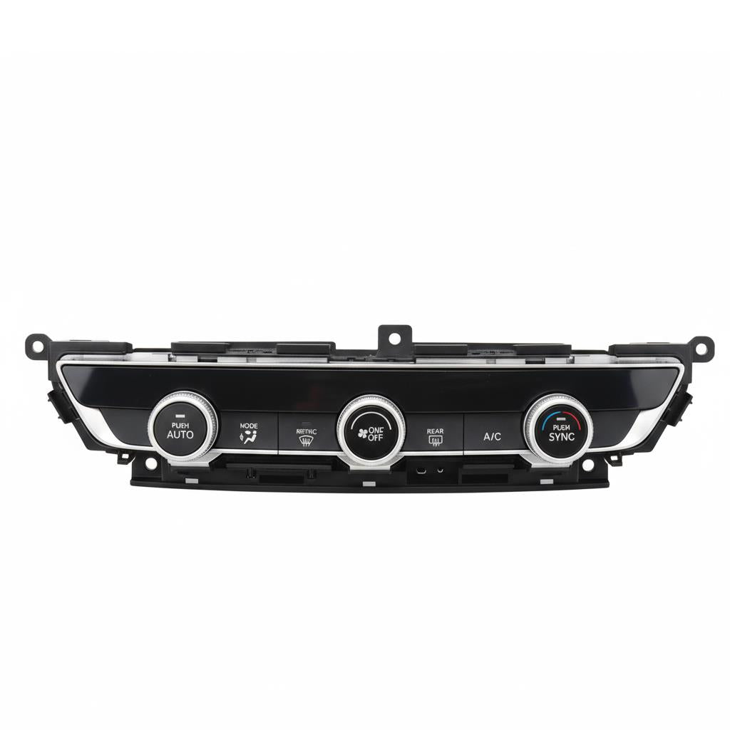 Black Automatic Temperature Control Fits 2018-2020 Honda Accord 1.5L