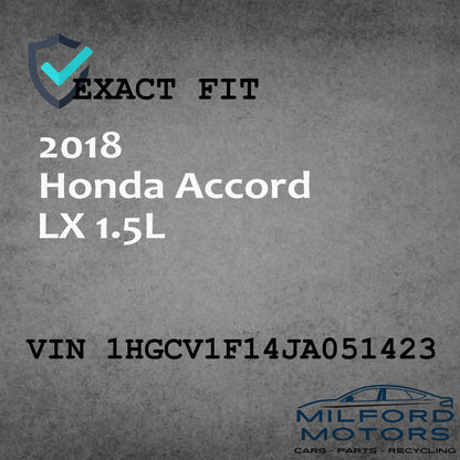 Passenger Side Engine Coolant Overflow Bottle  Fits 2018-2022 Honda Accord 1.5L