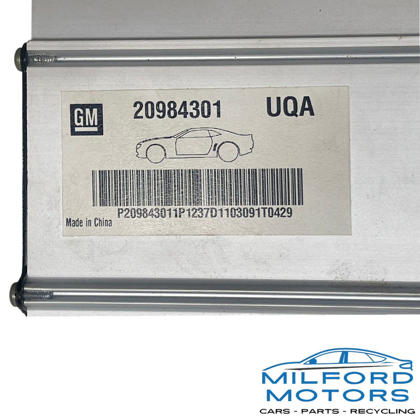 Audio Equipment Radio Amplifier  Fits 2010-2015 Chevrolet Camaro 3.6L