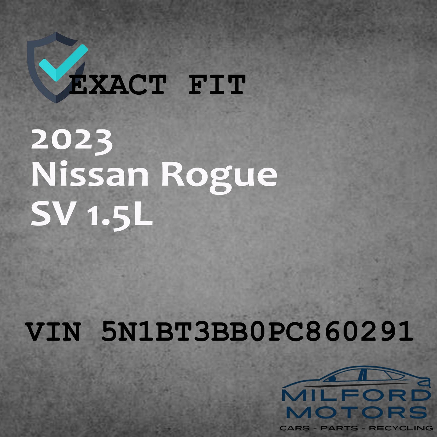 Electronic Control Module (ECM)  Fits 2022-2023 Nissan Rogue 1.5L
