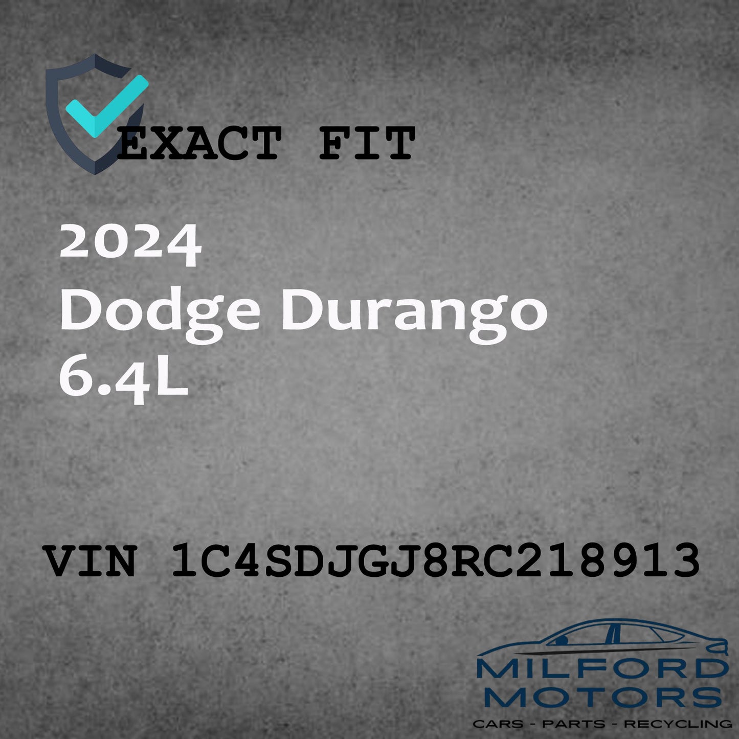 Engine ECM Electronic Control Module  Fits 20-2024 Durango Grand Cherokee 6.4L