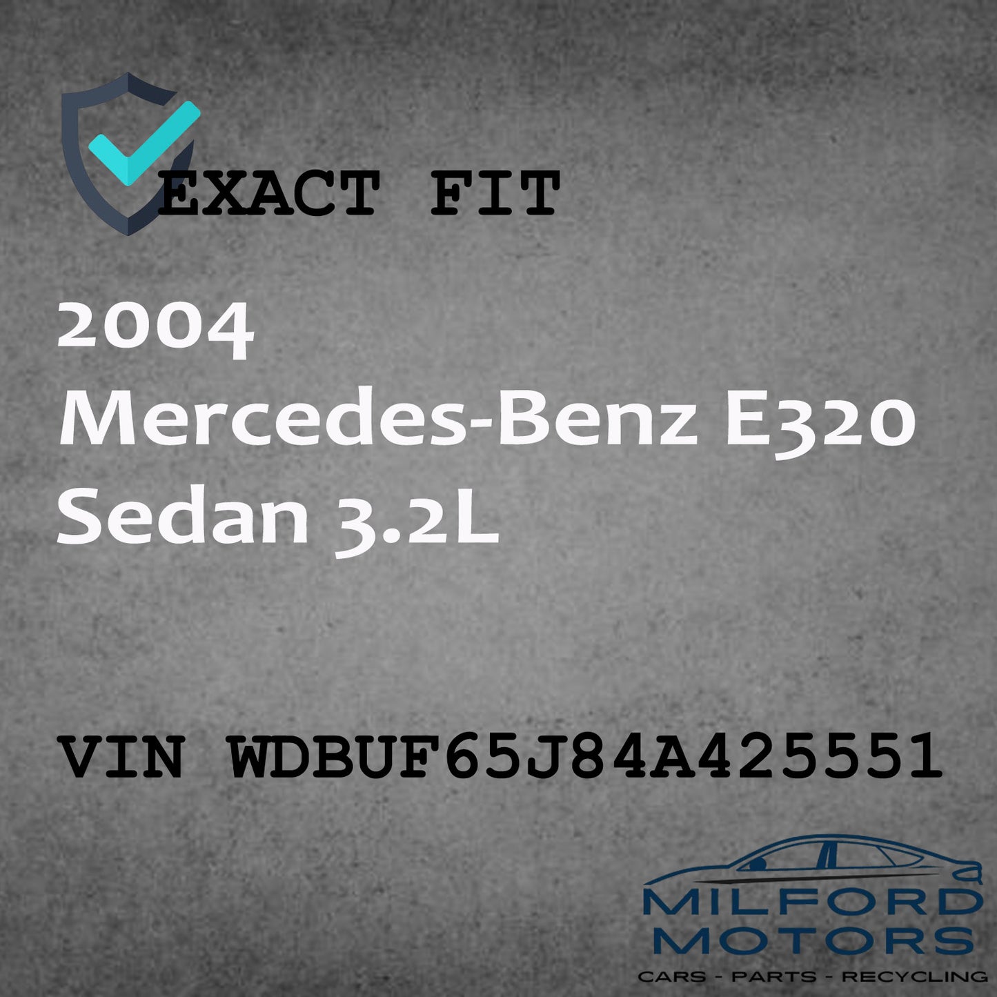 Engine Electronic Control Module Fits 03-2005 E320 C320 C240 CLK320 CLK350 3.2L