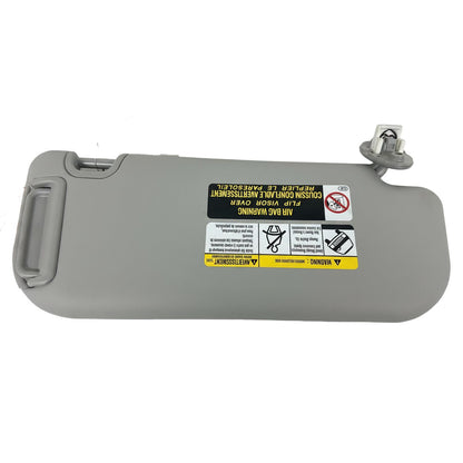 Gray Passenger Side Sun Visor w/ Illuminated Mirror  Fits 2019-2024 RAV4 2.5L