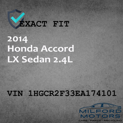 Silver Automatic Temperature Control  Fits 2013-2015 Honda Accord Sedan 2.4L