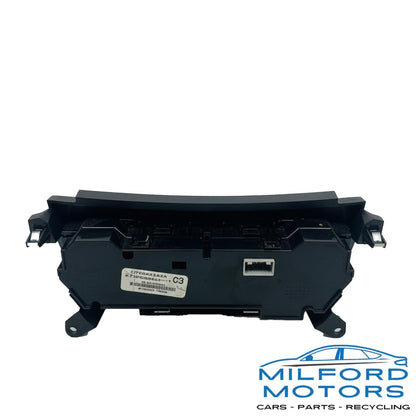 Single Zone Black Temperature Control  Fits 2013-2014 Nissan Sentra Sedan 1.8L