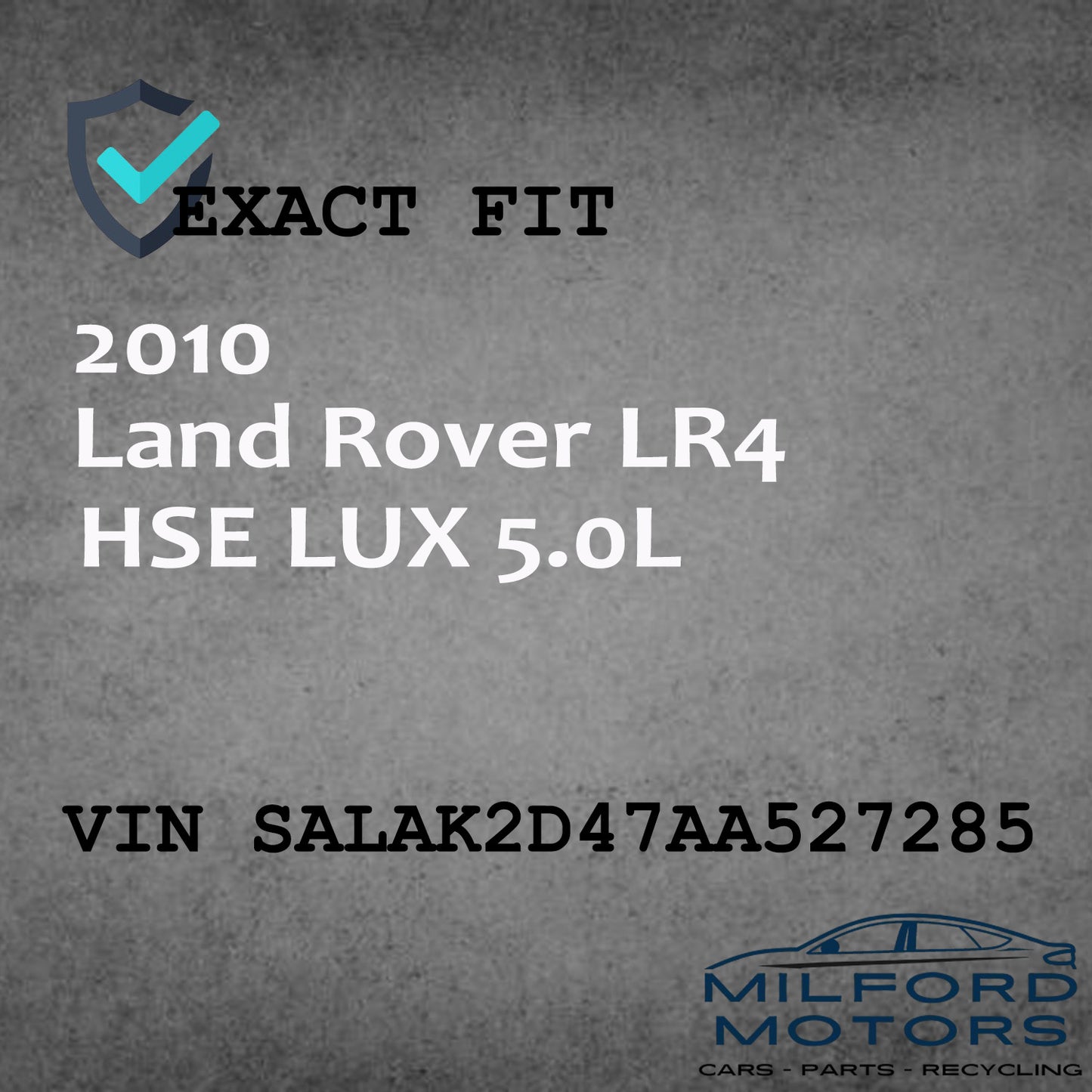 Headlamp Motor Switch  Fits 2010 Land Rover LR4 HSE LUX 5.0L