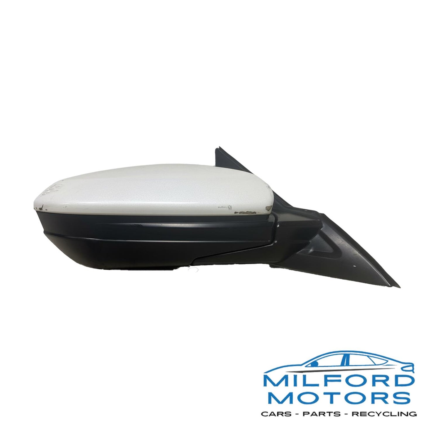 White Passenger Side Mirror Non-heated  Fits 2018-2021 Honda Civic 2.0L