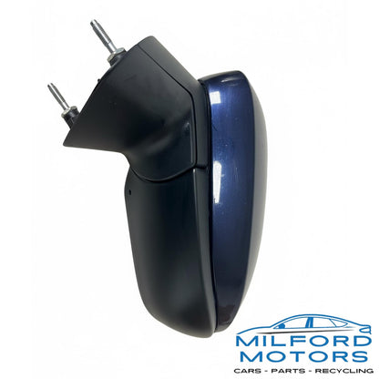 Blue Driver Side View Mirror Non-Heated Fits 2020-2024 Toyota Corolla Sedan 2.4L