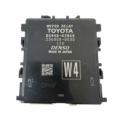 Wiper Relay Control Module  Fits 2019 Toyota RAV4 XLE 2.5L
