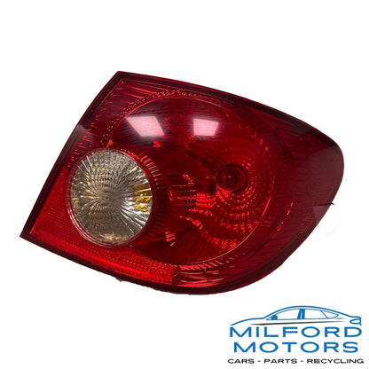 Passenger Tail Light Quarter Panel Mounted Fits 2004-2008 Toyota Corolla 1.8L