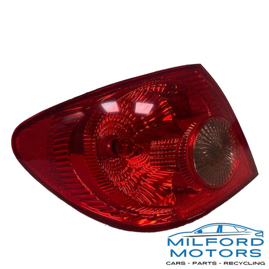 Driver Side Tail Light Quarter Panel Mounted Fits 2004-2008 Toyota Corolla 1.8L