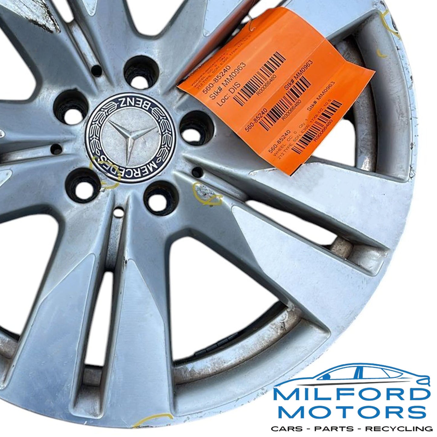 212 Type Wheel Rim 17X8-1/2 Fits for 2012-2013 Mercedes-Benz E-Class E 3.5L