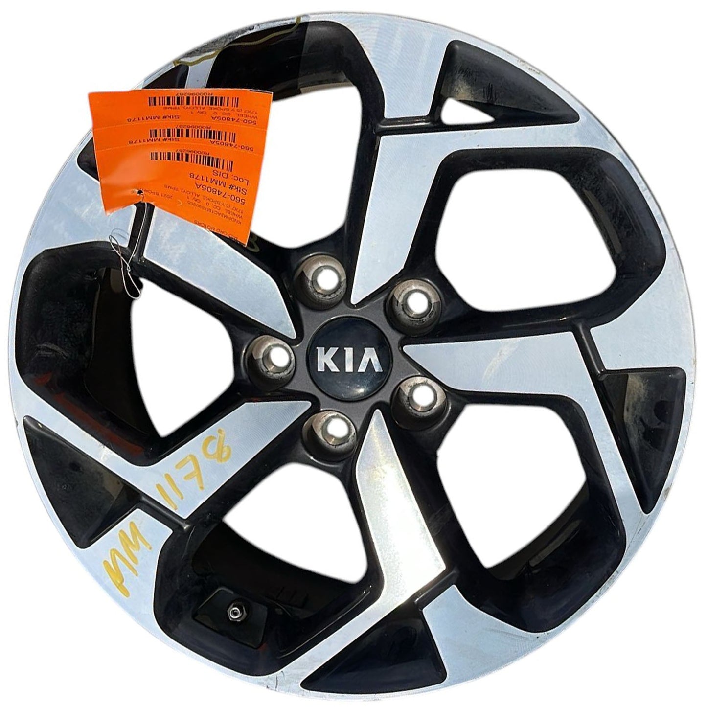 Wheel Rim 17X7 Alloy Steel 5 Y Spoke Fits for 2020-2022 Kia Sportage LX 2.4L