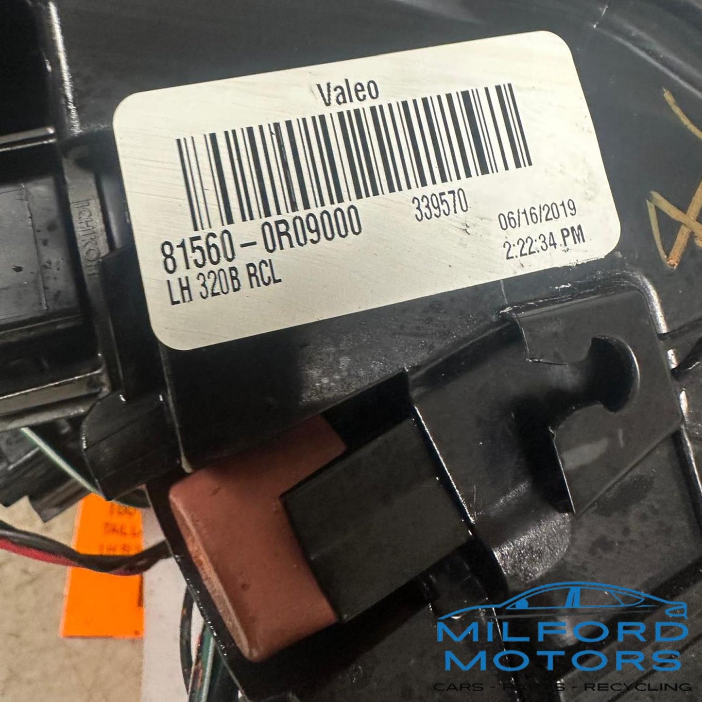 Driver Side Tail Light Quarter Panel Mounted Fits 2019-2024 Toyota RAV4 2.5L