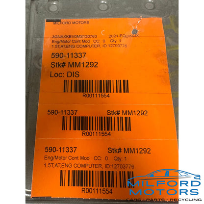 Engine Electronic Control Module Fits 20-2024 Camaro Encore Equinox Malibu 1.5L