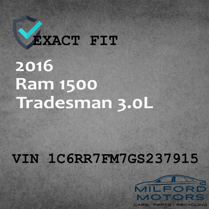 Tow Haul/ Traction Control Switch Fits 2016 Ram 1500 Tradesman 3.0L