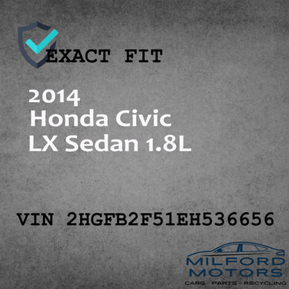 Instrument Upper Speedometer Head/Cluster Fits 2012-2015 Honda Civic 1.8L