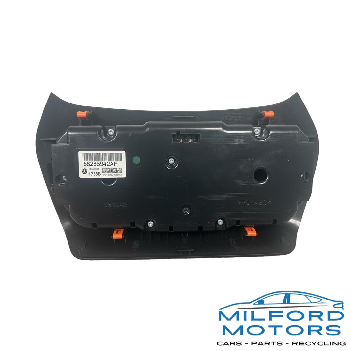 Black Dual Zone Temperature Control Fits 2019-2023 Jeep Cherokee L4 V6